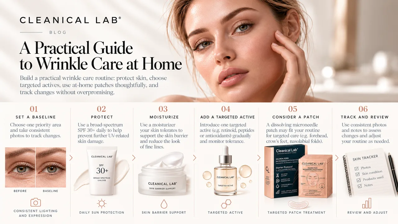 A Practical Guide to Wrinkle Care at Home