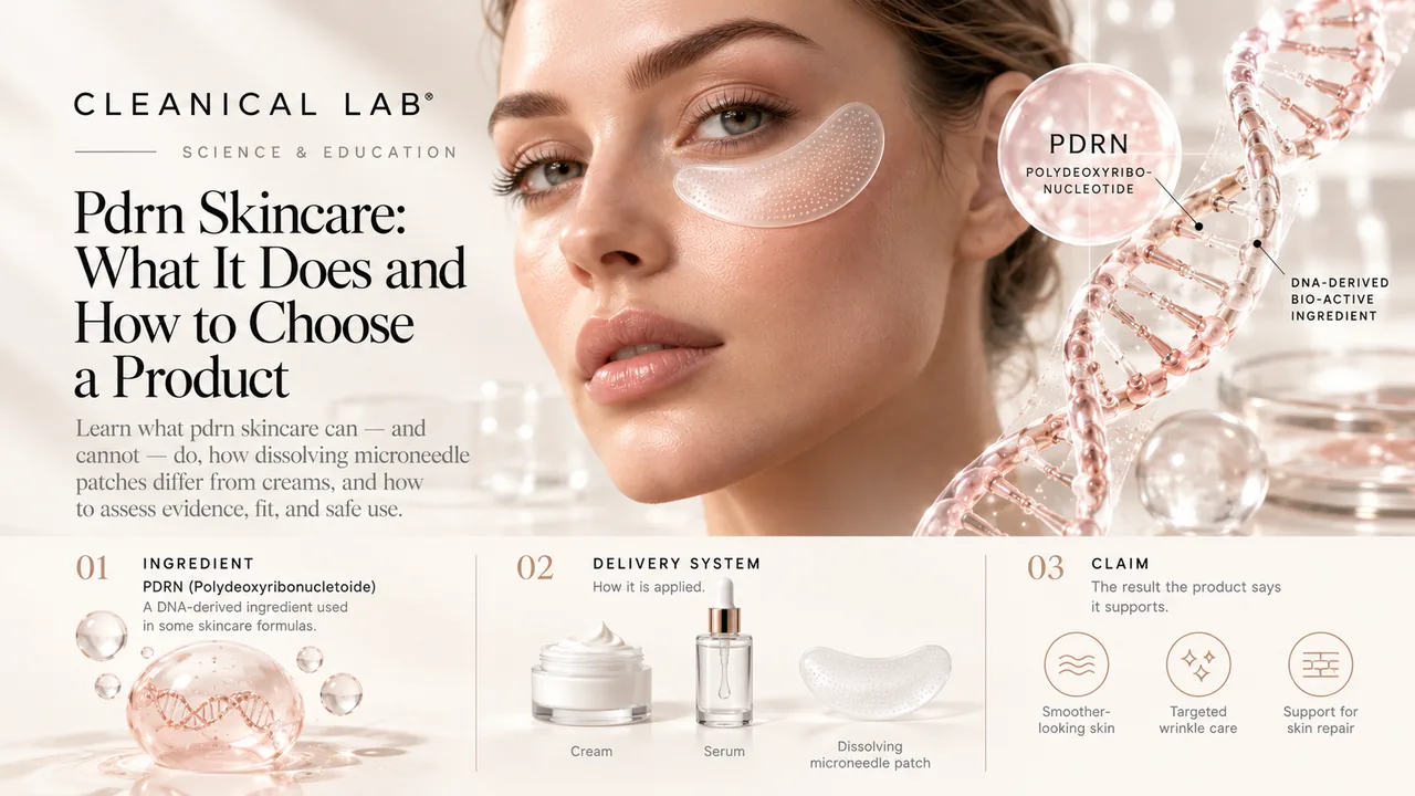 PDRN Skincare: What It Does and How to Choose a Product